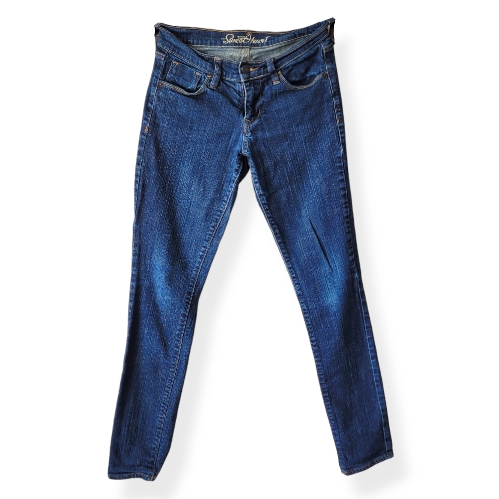 Old Navy The Sweet Heart Low Rise Blue Jeans Size 0